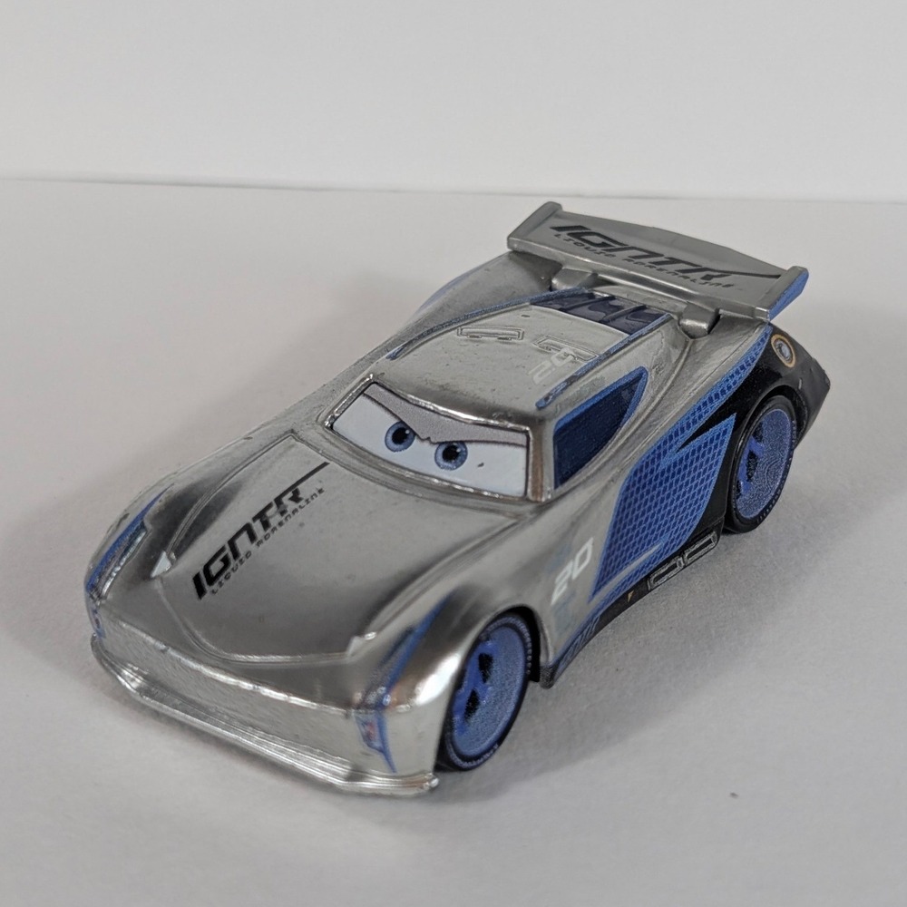 Disney Pixar Cars Jackson Storm Silver Ignitr Diecast Next Gen Racer Mattel